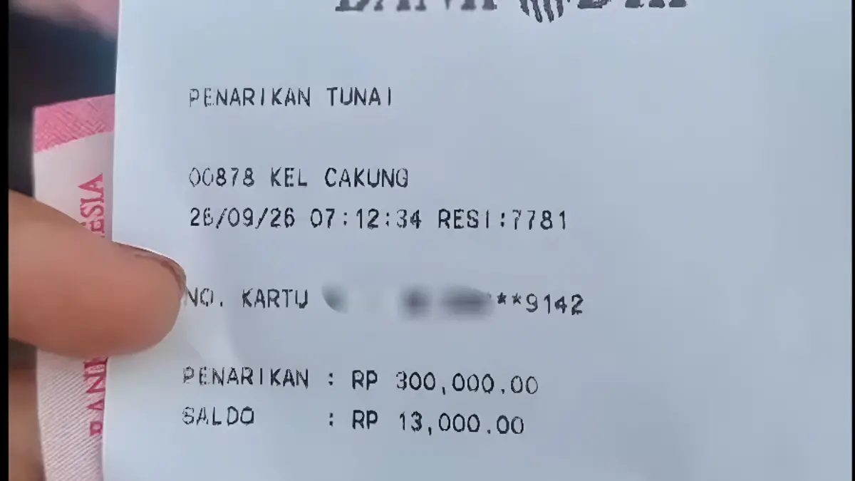 Ilustrasi pencairan bantuan sosial Jakarta (YouTube Arfan Saputra Channel)