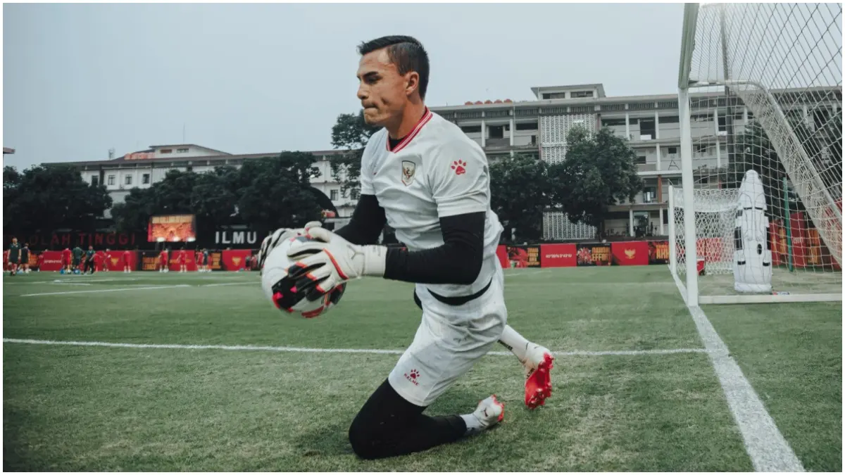 Emil Audero mengikuti sesi latihan Timnas Indonesia di Jakarta jelang menghadapi Malaysia pada Grup A FIFA ASEAN Cup 2026. (Foto : Instagran/Emil_audero)