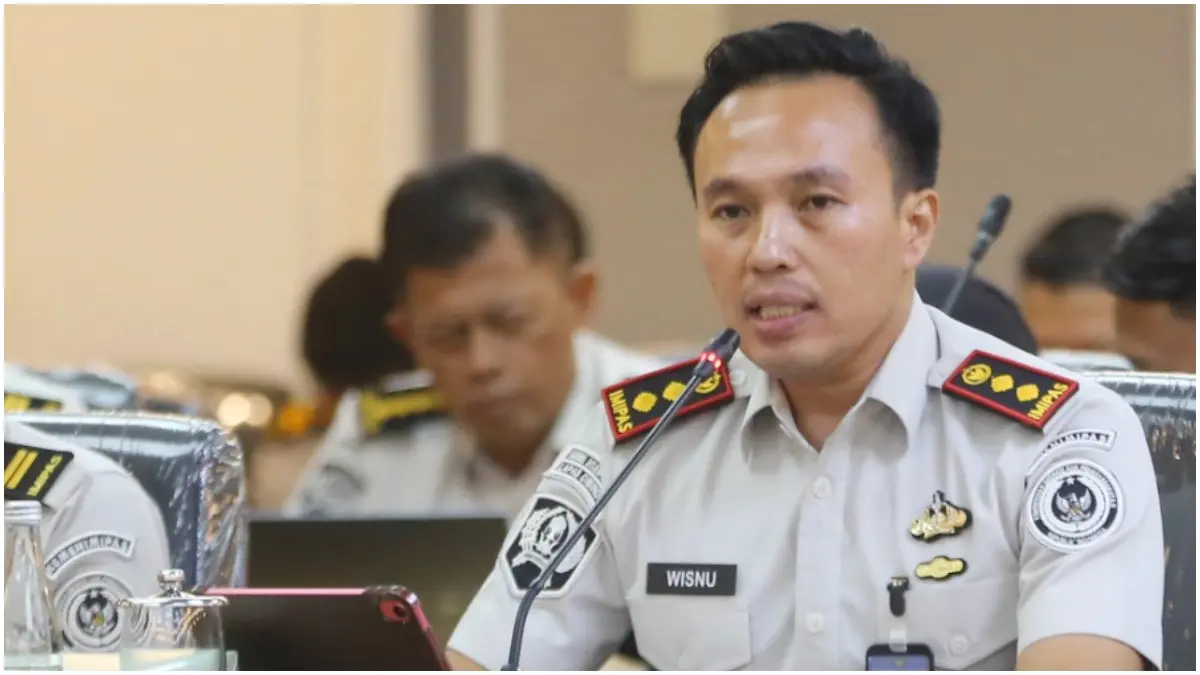 Kepala Lapas Kelas IIA Cibinong nonaktif, Wisnu Hani Putranto.