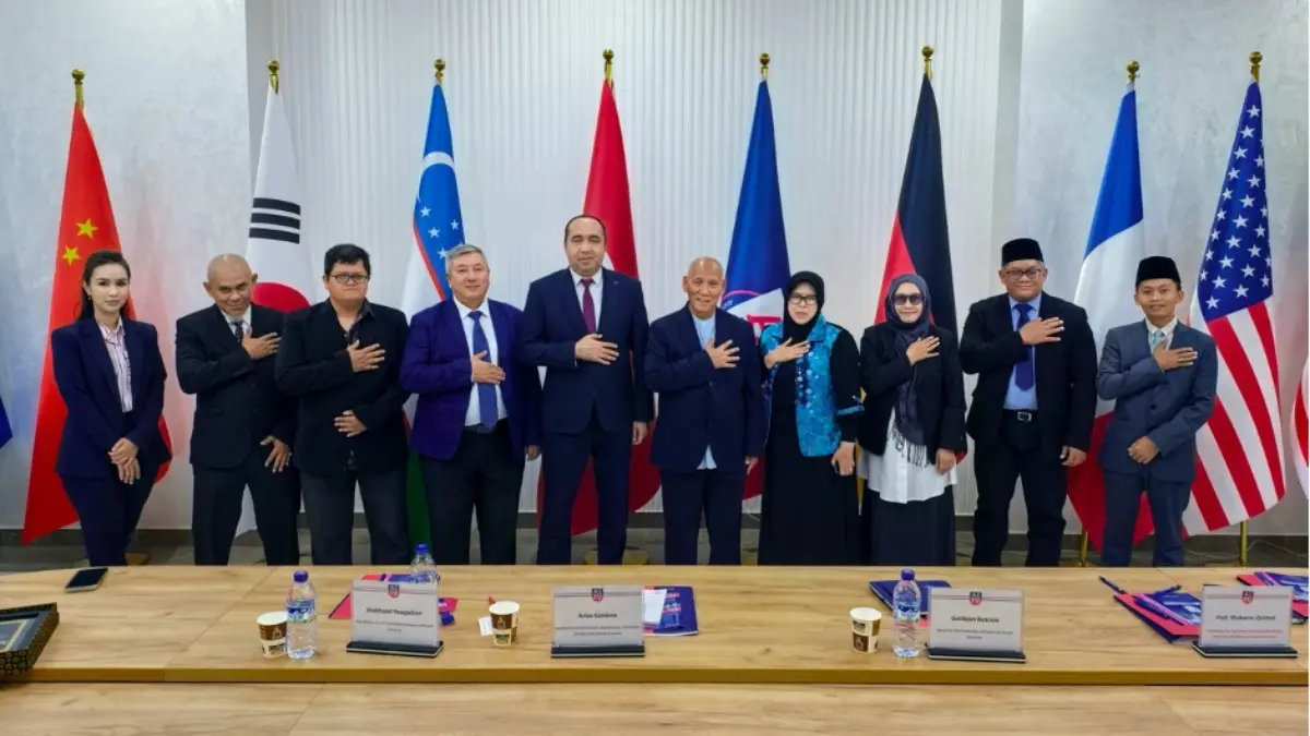 Kerja sama Unida Bogor dengan Uzbekistan. Foto: Dok Unida