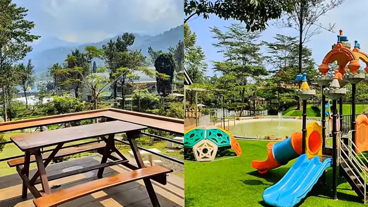 Pin Cafe atau Lifira Cafe di Puncak Bogor (YouTube Ade Ngider)