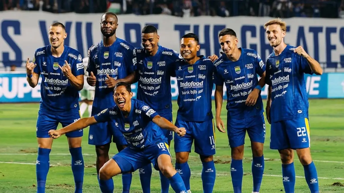 Para pemain Persib Bandung (Instagram @persib)