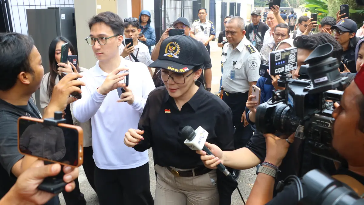 Anggota DPR RI Komisi XIII lakukan kunjungan kerja di kawasan Lapas Kelas II A, Cibinong, Bogor, Rabu, 30 September 2026. Kunjungan tersebut untuk memastikan fasilitas mewah yang dimiliki lapas hasil dari temuan Ombudsman sebelumnya. Foto : Hendi Novian/Radar Bogor