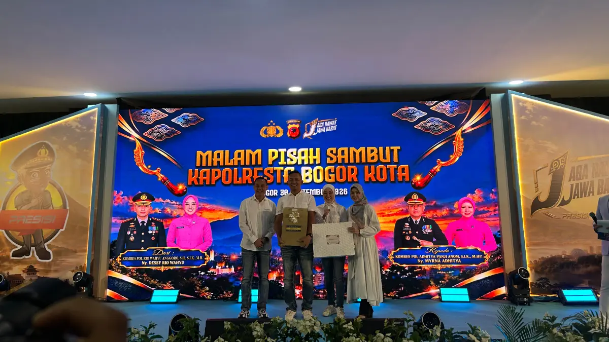 Acara malam pisah sambut Kapolresta Bogor Kota. Foto: Fikri/Radar Bogor