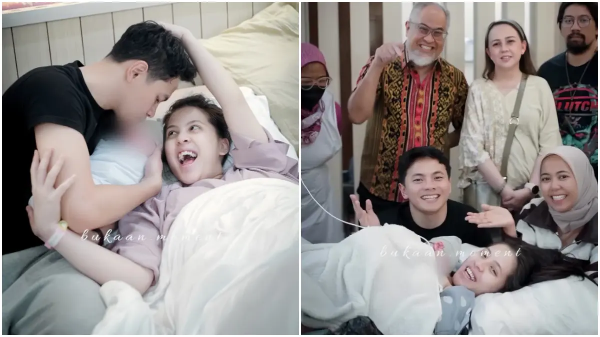 Tampilan unggahan Adhisty Zara bersama suami, keluarga dan buah hatinya. (Foto: Instagram: @zaraadhsty)