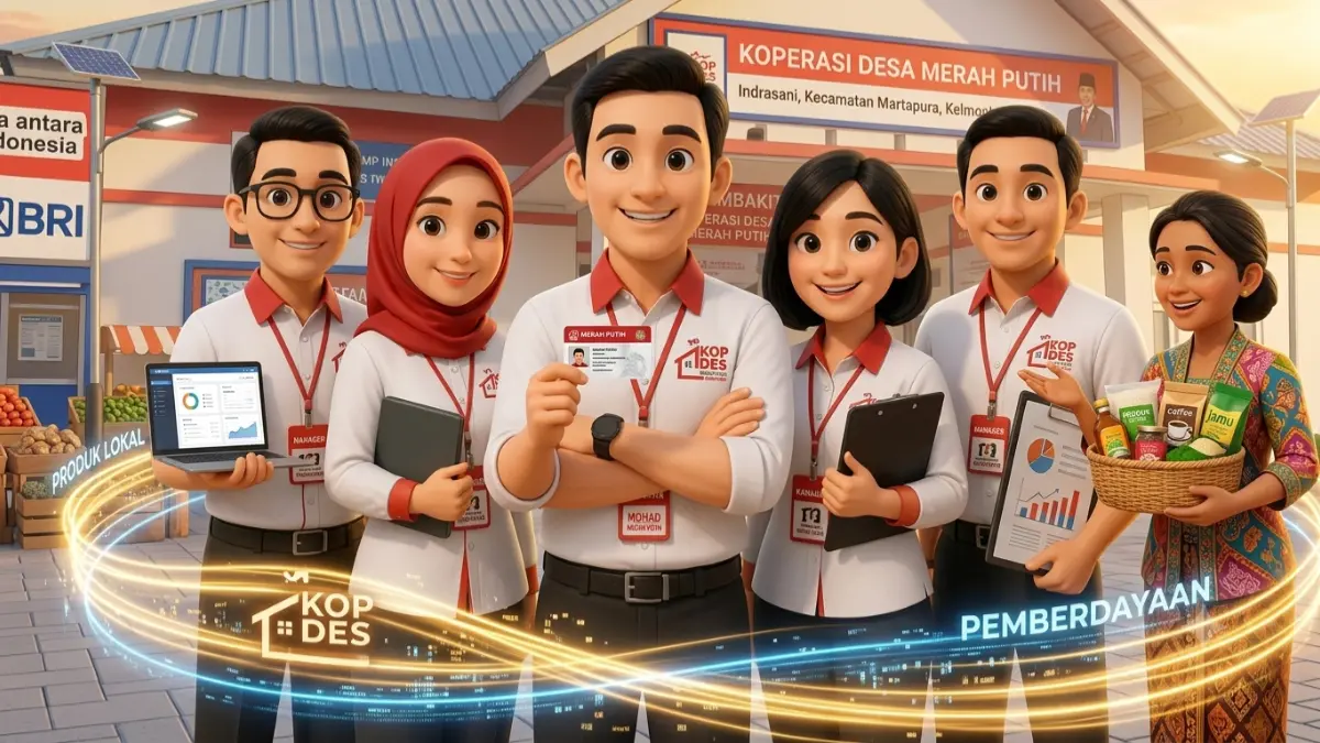 Ilustrasi Manajer Kopdes (Instagram @bkn5jakarta)