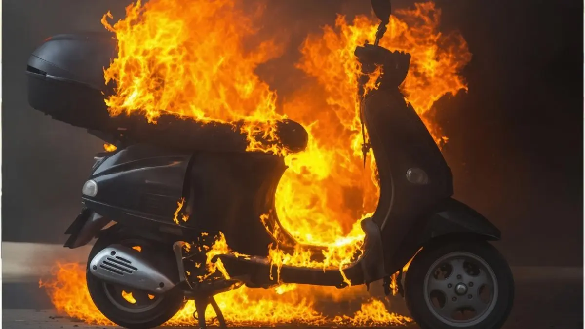 Motor listrik yang terbakar (YouTube Fuse box moto)