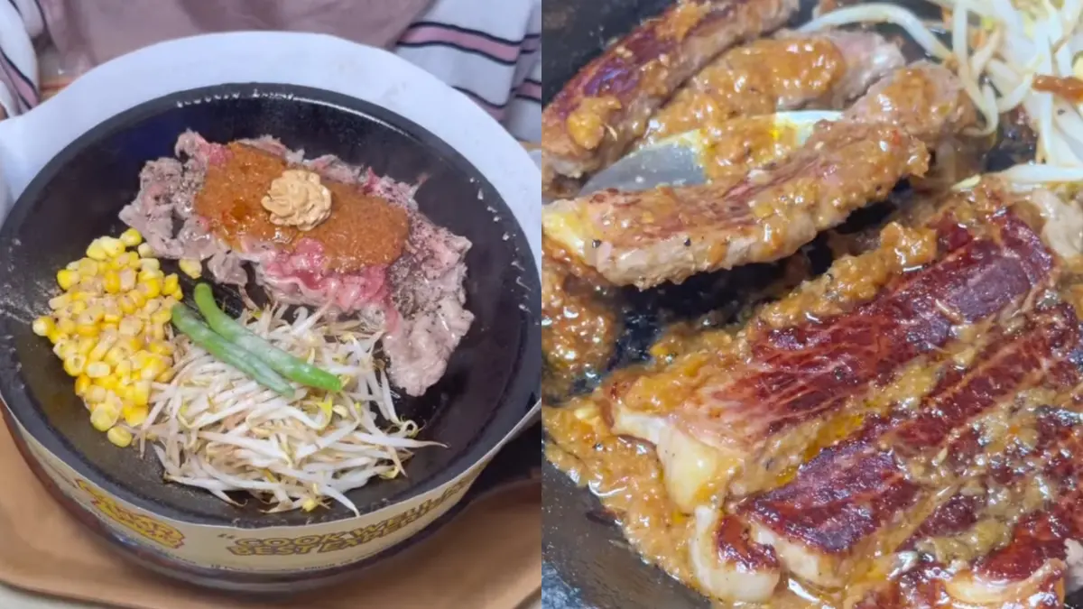 Kuliner Kobashii Spices dari Pepper Lunch (Instagram @helmaliadc)