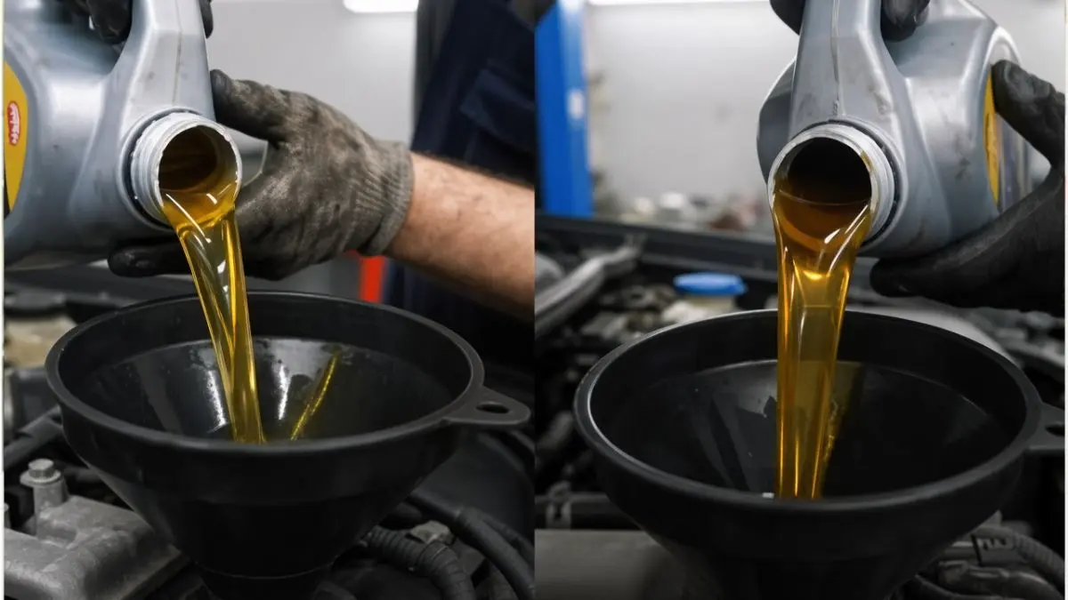 Perbedaan oli kental dan oli encer (YouTube Auto Taktik Id)