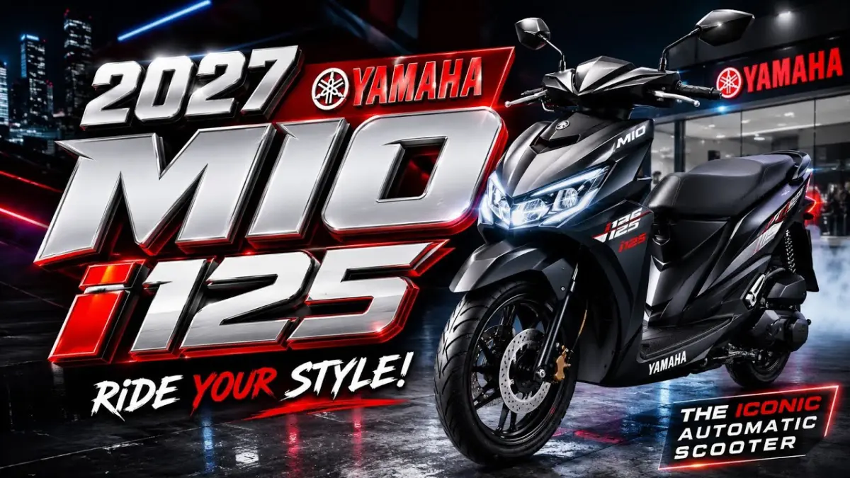Yamaha Mio 2027. Foto: YouTube Bike Zone