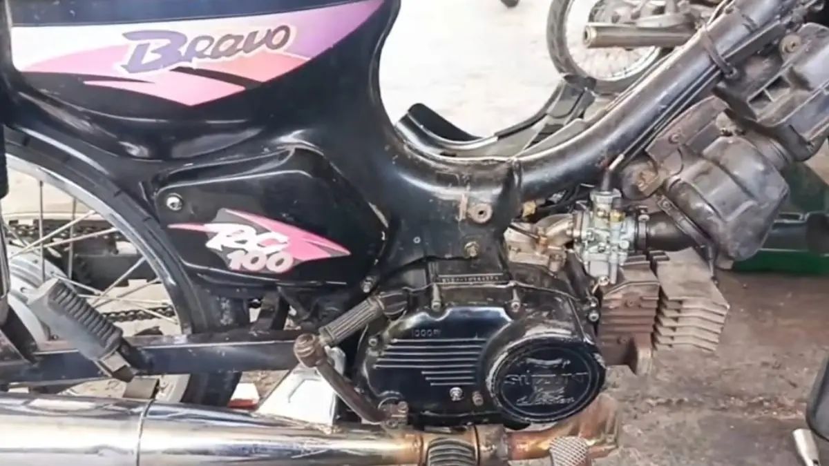Suzuki bravo yang hilang tenaga (YouTube Siboen channel)
