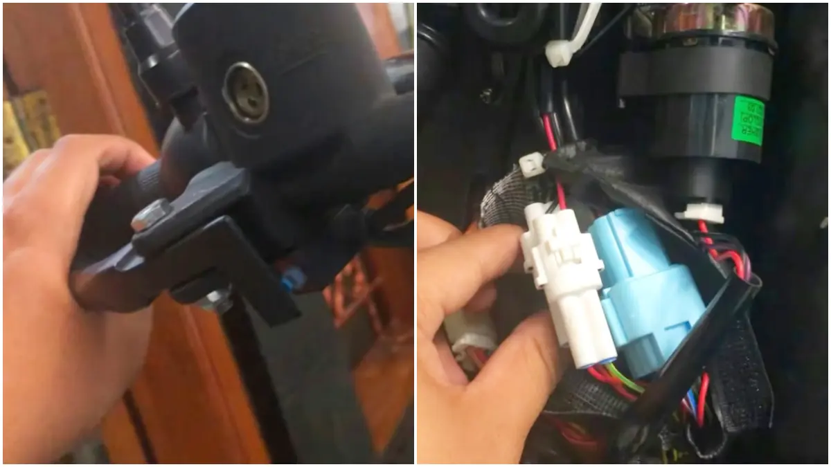 Illustrasi Sensor rem pada motor listrik. (Foto: Youtube: @ChannelRS01)