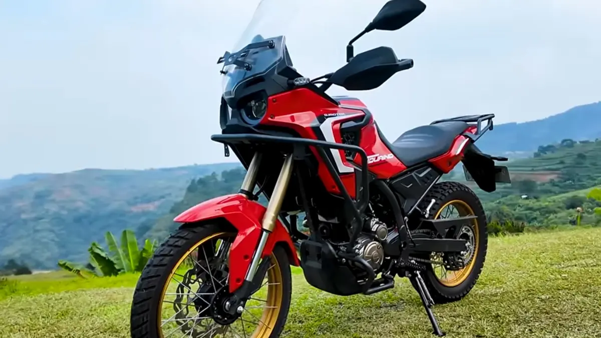 Motor adventure QJ Motor Torino 250 DX (YouTube Otomotif TV)