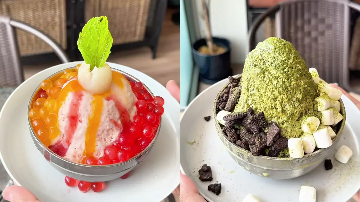 Dessert Binsu di Sanju Coffee and Eatery (Instagram @cicipinbogor)