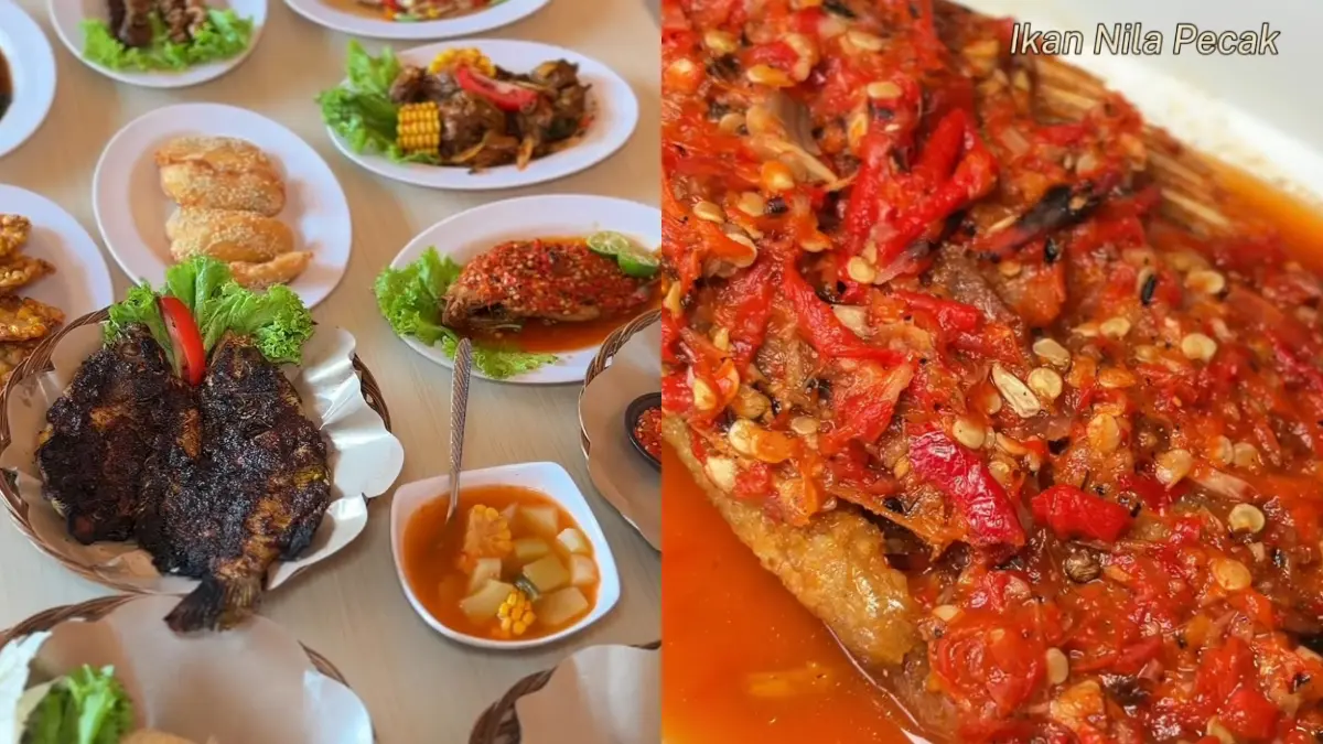 Kuliner di RM Kecapi Sambalin Aza (Instagram @balqisptrrrr)