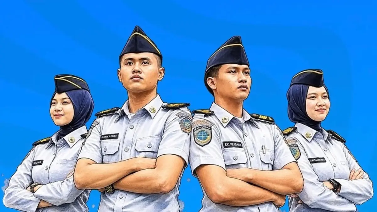 Ilustrasi Taruna dan Taruni Kemenhub (Instagram @bpsdmp151)