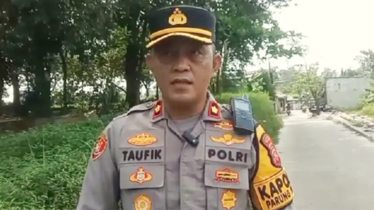 Kapolsek Parung Panjang Kompol Mohamad Taufik. (Nasir/Radar Bogor)