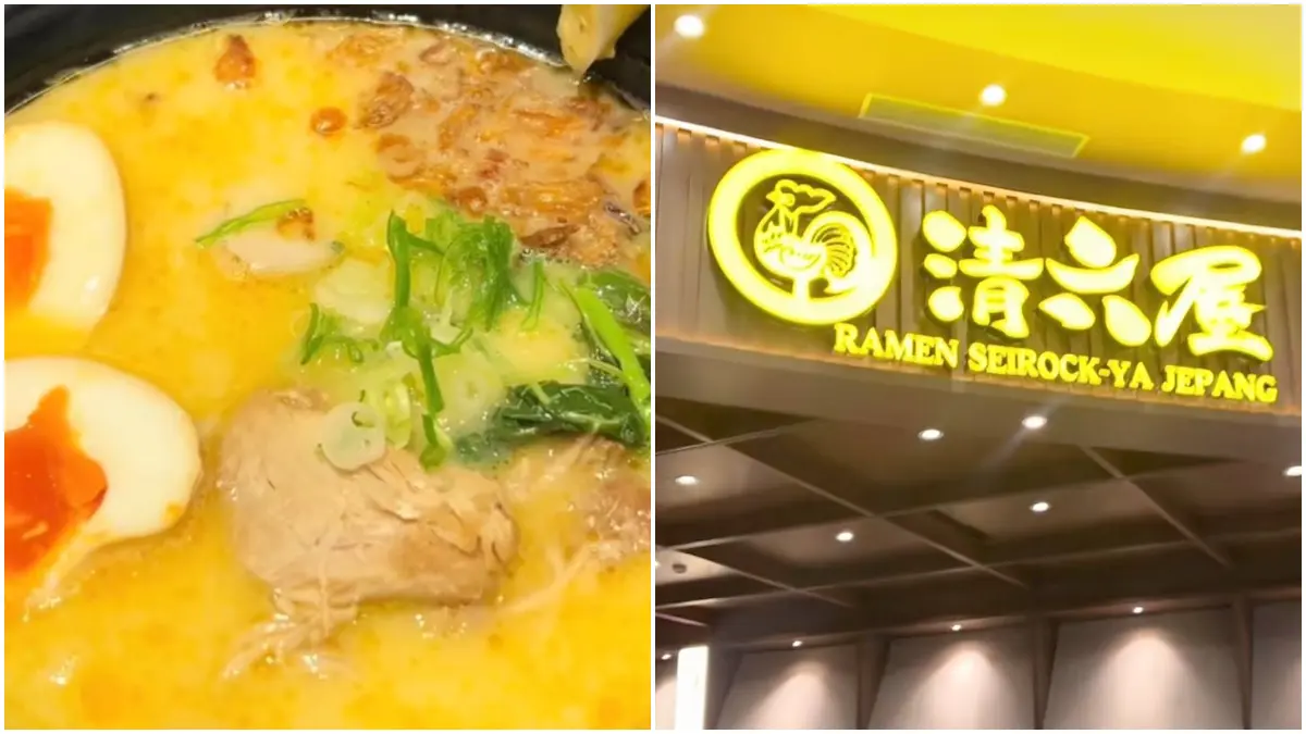 Salah satu menu di Ramen Seirock-Ya