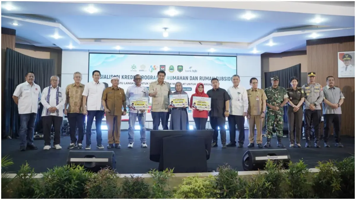 Sosialisasi Kredit Program Perumahan (KPP) dan Rumah Subsidi yang digelar bank bjb.