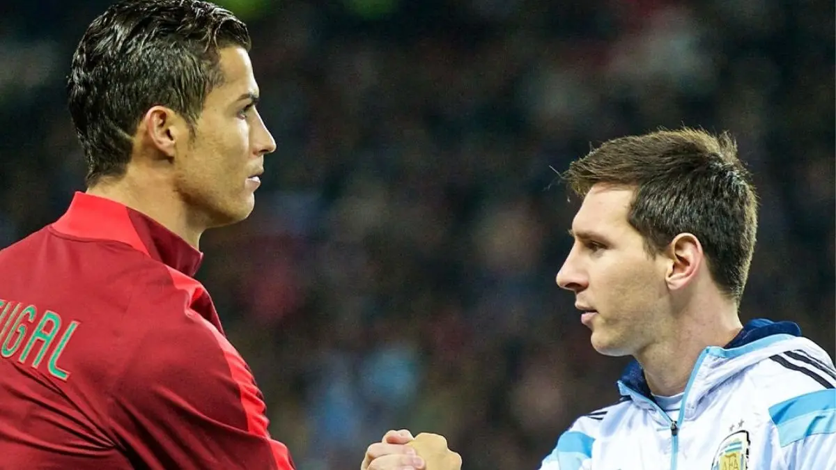 Cristiano Ronaldo dan Lionel Messi (Instagram @433)