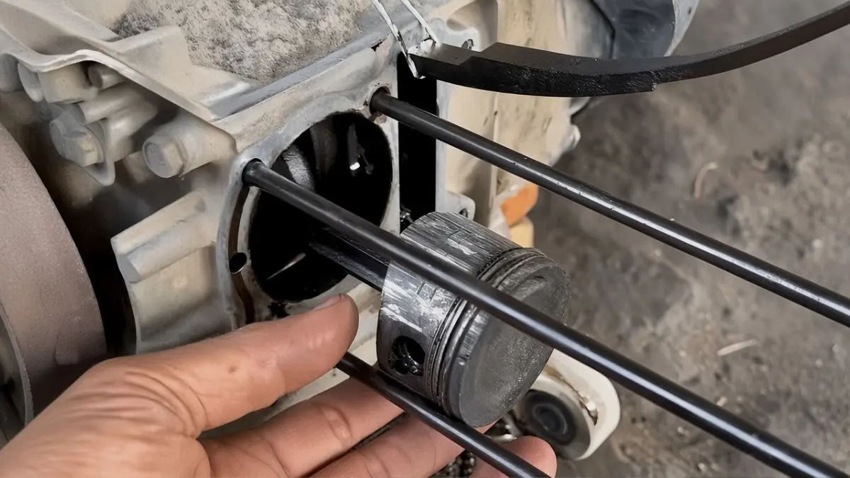 Pen piston motor macet dan sulit dilepas (YouTube Yunus motor)