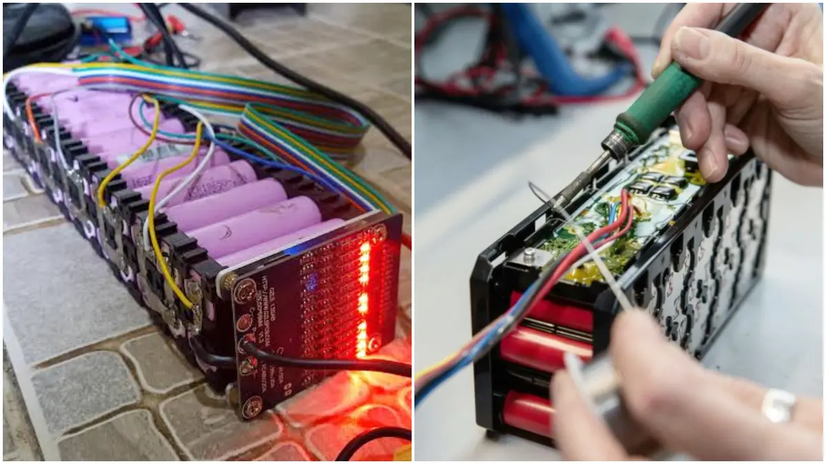 Illustrasi baterai motor listrik yang dilengkapi dengan bms (Foto: Google)