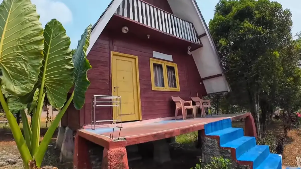 Salah satu penginapan di Taman Wisata Bukit Munara Bogor (YouTube Bang Ode)