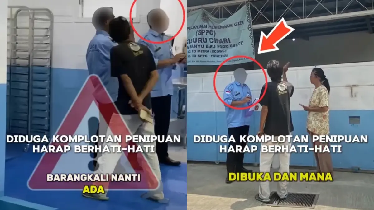 Ilustrasi oknum pungli mengatasnamakan BGN (YouTube Sudaryono)