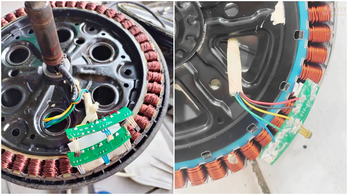 Illustrasi hall sensor BDLC pada dinamo motor listrik. (Foto: Google)