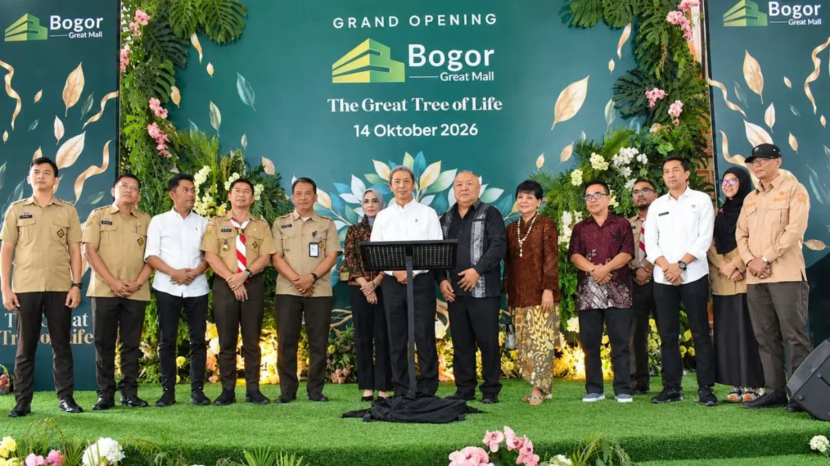 Peresmian Bogor Great Mall oleh Wali Kota Bogor, Dedie Rachim.