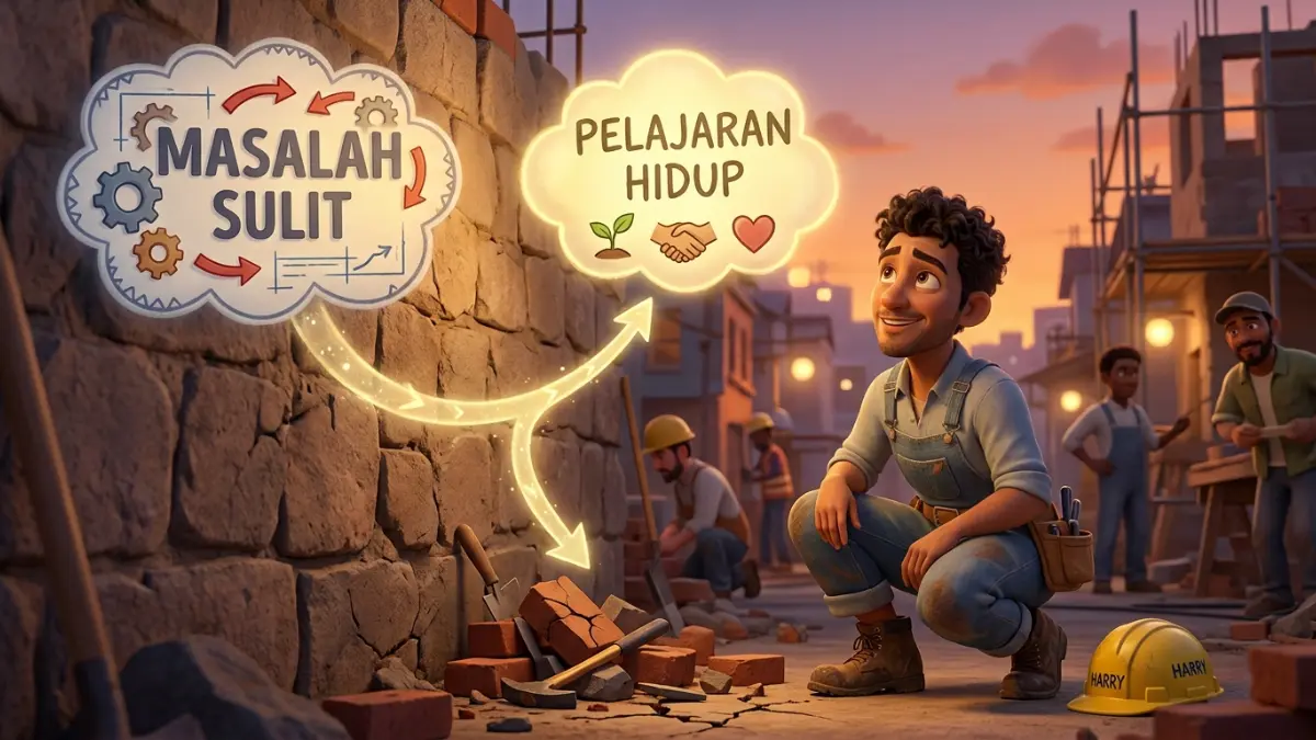 Ada berbagai cara ubah masalah menjadi pelajaran dalam hidup.