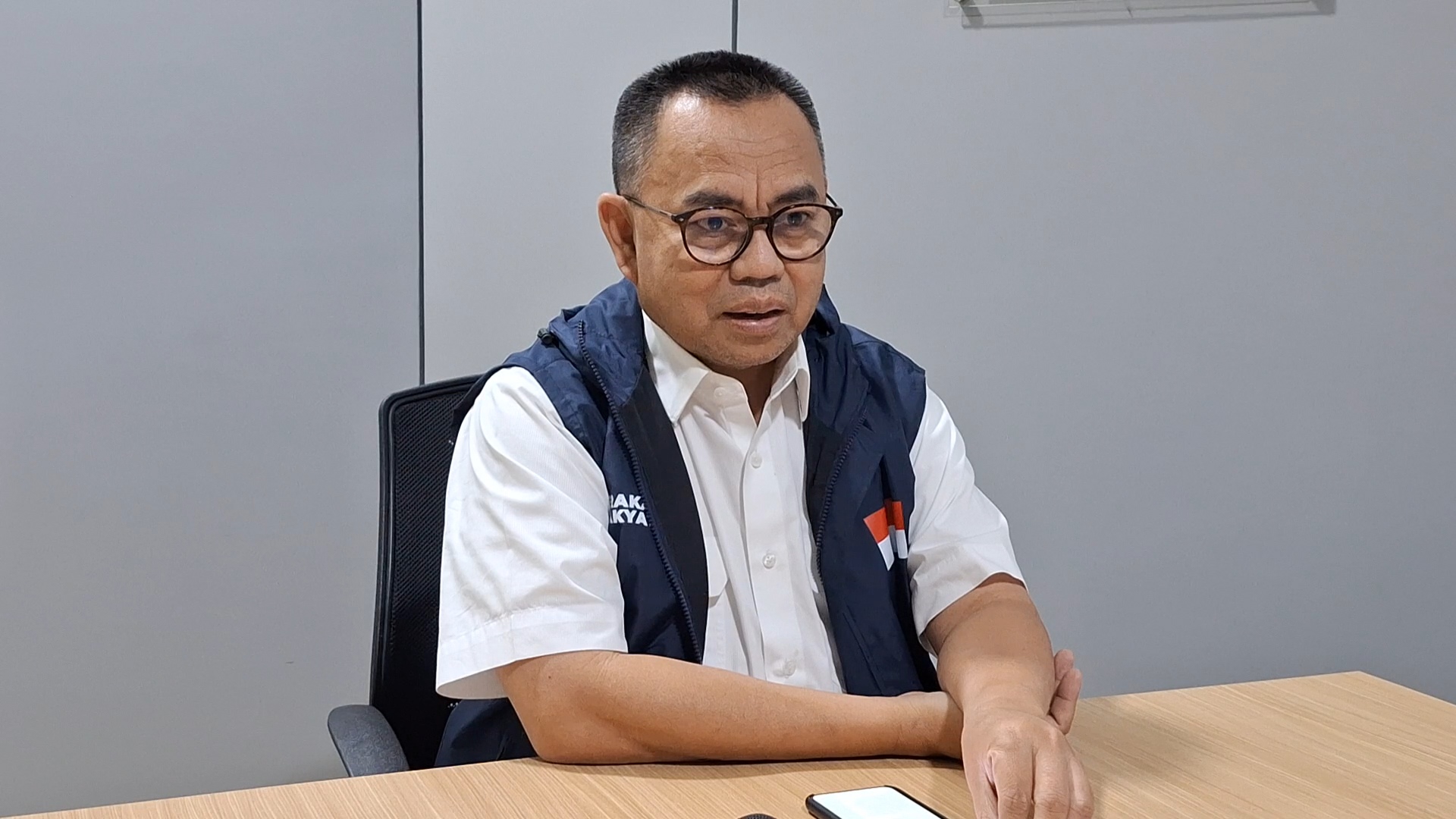 Sudirman Said angkat bicara terkait potensi nepotisme. (Sumber: Disway.id)