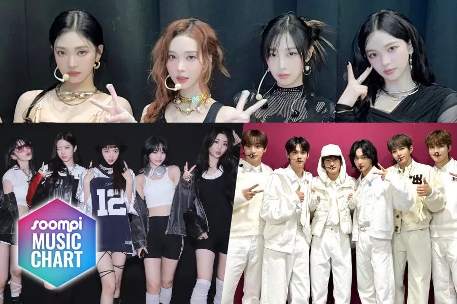 Soompi rilis chart musik kpop 2024, ada RIIZE, LE SSERAFIM, Aespa, hinggap ITZY (Sumber: jawapos.com)