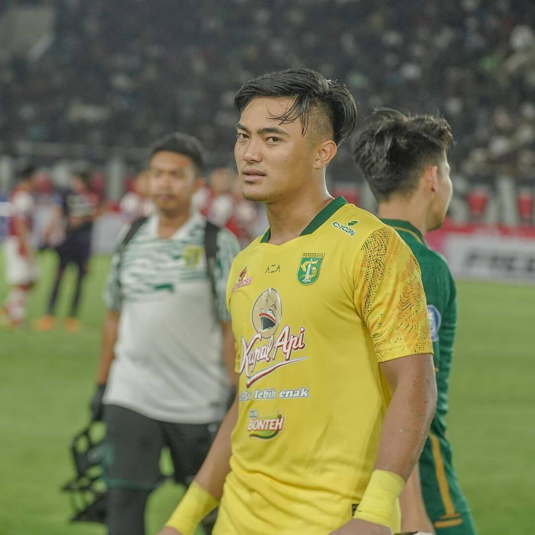Ernando, kiper persebya. Sumber Instagram Ernando Sutaryadi