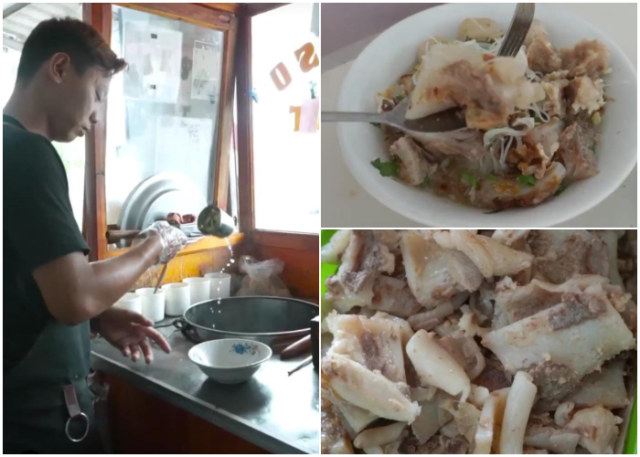 Kedai Bakso Ciraksamala di Jambu No. 33, Kelurahan Mulyaharja, Kecamatan Bogor Selatan, Kota Bogor, Jawa Barat.