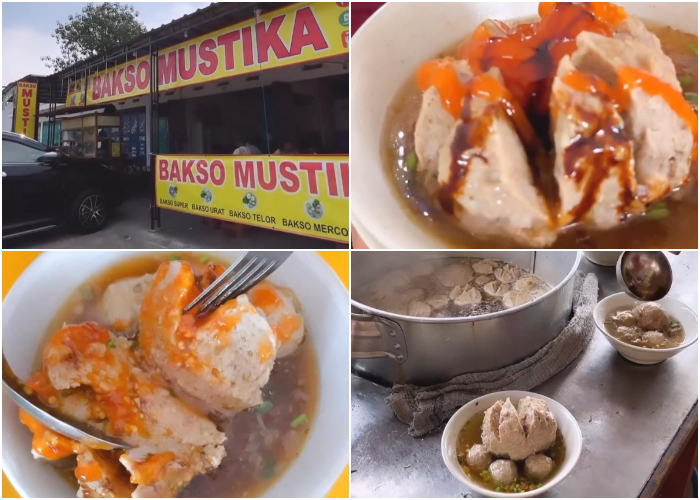 Bakso Mustika Dramaga di Jalan Lingkar Dramaga, Kecamatan Dramaga, Kabupaten Bogor.
