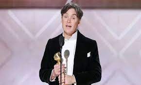 Pemeran utama film Oppenheimer, Cillian Murphy sukses menyabet penghargaan Aktor Film Pria Terbaik pada Senin (8/1) WIB (Sumber: Rich Polk/Getty Images)
