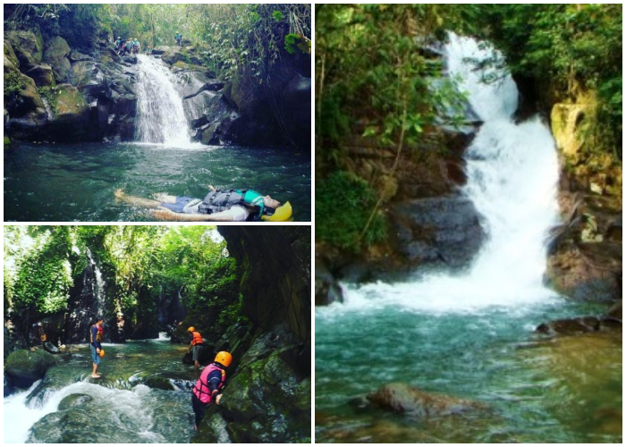 Curug Panjang yang berlokasi di Desa Megamendung, Kecamatan Megamendung, Kabupaten Bogor, Jawa Barat.