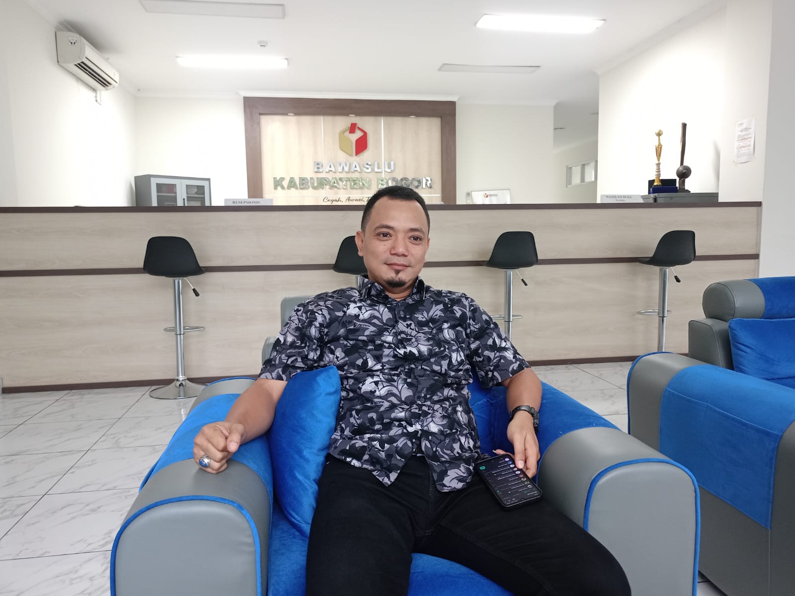 Ketua Bawaslu Kabupaten Bogor, Ridwan Arifin