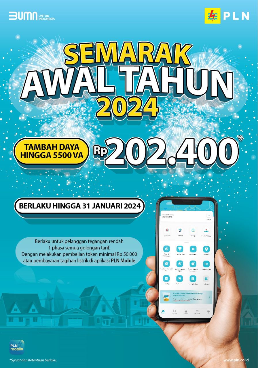 PLN UP3 Bogor Beri Diskon Tambah Daya Cuma Rp202.400