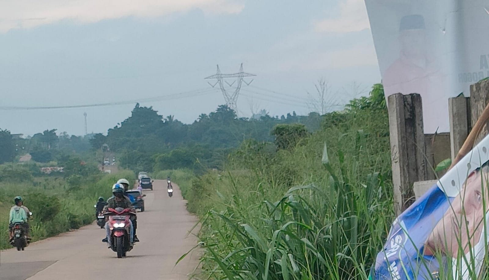 Suasana lalu lintas di Jalan Bomang. ARIFAL/RADAR BOGOR