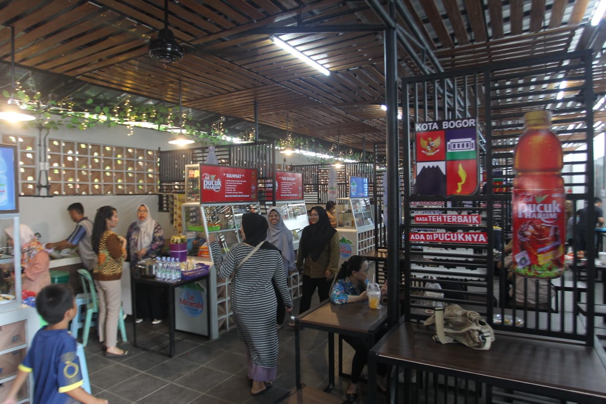 Kantin Kabita yang berlokasi di kawasan perkantoran Pemkot Bogor. SOFYANSYAH/RADAR BOGOR