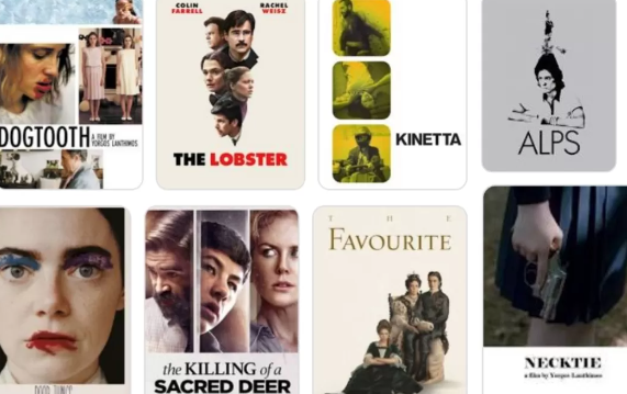 Kompilasi Poster Film Yorgos Lanthimos. Sumber Jawapos.com