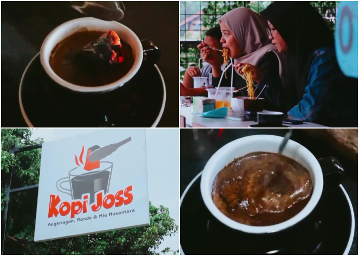 Kopi Joss Bogor di Jalan Lingkar Dramaga, Kabupaten Bogor.