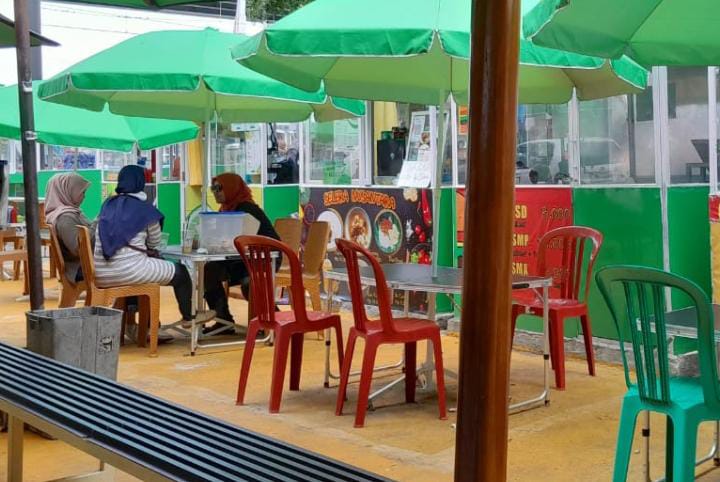 Pusat kuliner baru seberang Alun-alun Kota Bogor. Foto: Salsabilah/PKL