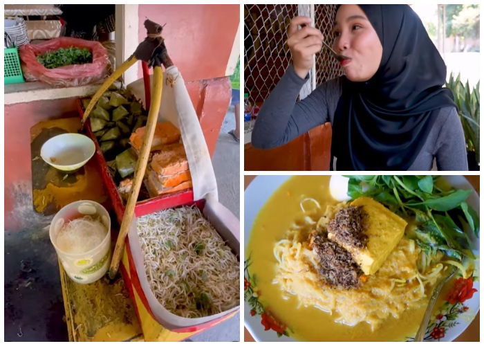 Laksa Pak Inin di Jl. Palasari, Desa Palasari, Kecamatan Cijeruk, Kabupaten Bogor, Jawa Barat.