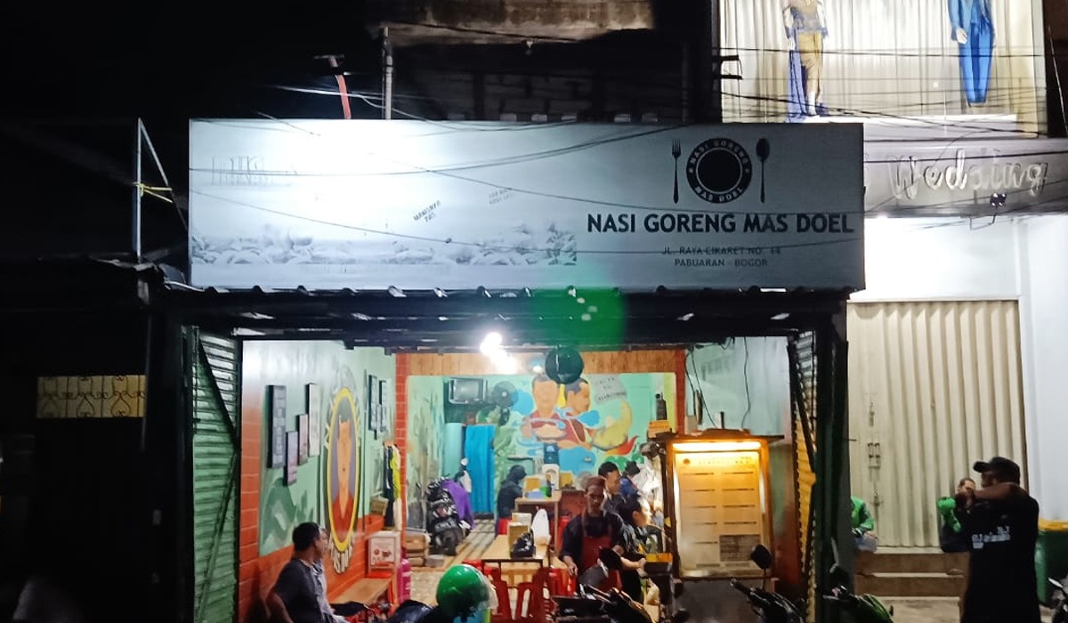 Nasi Goreng Mas Doel Cibinong, Bogor.