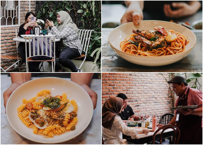 Tempat nongkrong kekikinian Padre Restoran di Jalan Pajajaran, Kota Bogor.