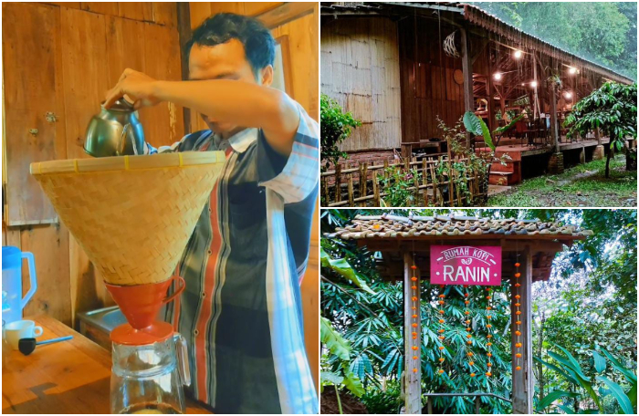 Rumah Kopi Ranin IPB Dramaga Bogor.