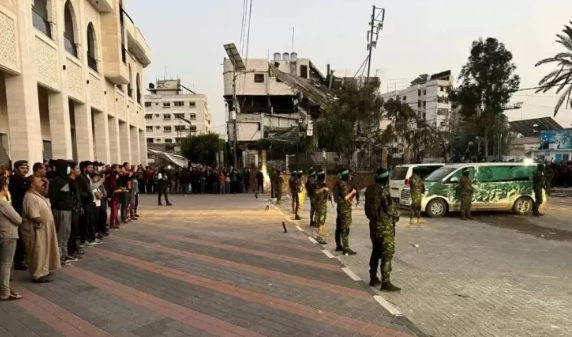 Gencatan senjata dan pertukaran tawanan perang oleh Hamas November lalu. (MEMO)